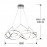 Lampara Led Molly 80Ø Cromo 763950