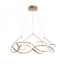 Lampara Led Molly 80Ø Oro Rosa Dim 763967D