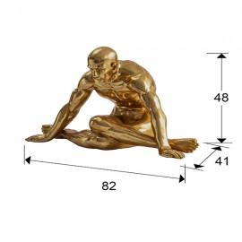 Schuller, Figura Grande Yoga Oro 766920