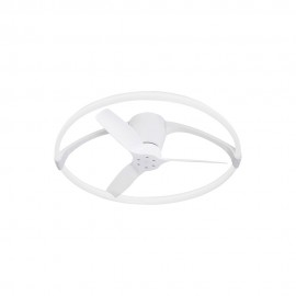 Mantra Ventilador LED Pequeño - Blanco Nepal Mini Blanco 7801