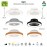 Mantra Plafon-ventilador LED Pequeño - Blanco - Madera Tibet Mini Madera-blanco 7806