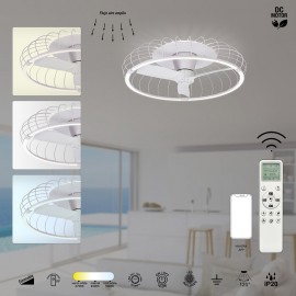 Mantra, Mantra Plafon-ventilador LED - Blanco Nature Blanco 7807