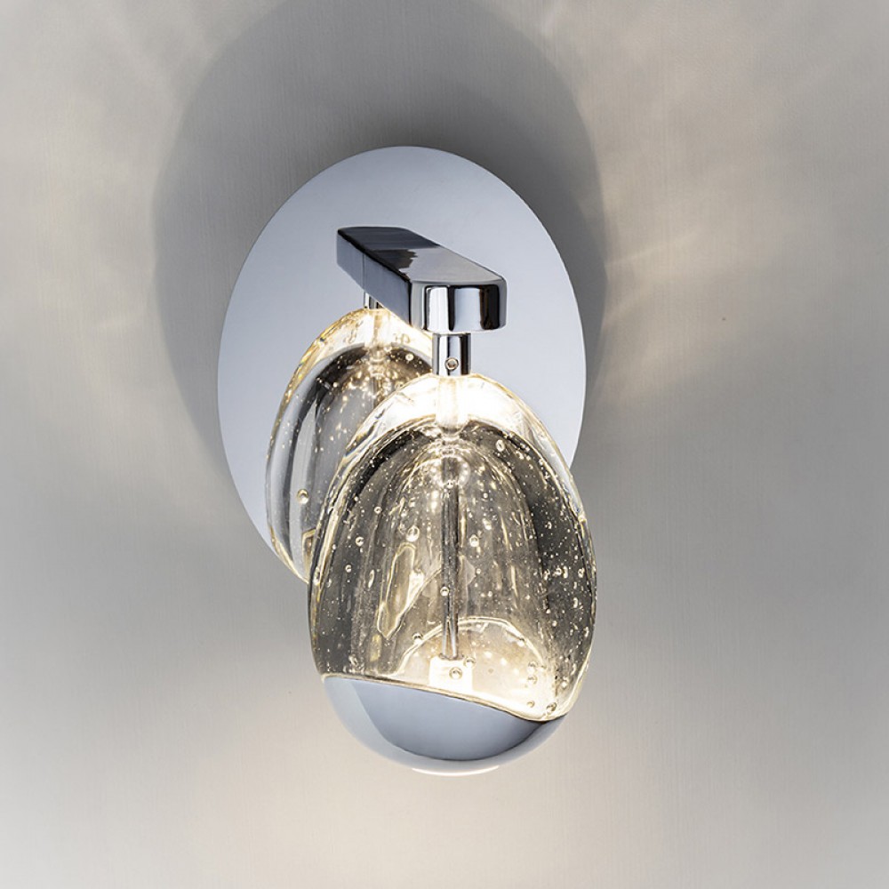 Schuller, Aplique Rocio 1 Luz cromo 783921
