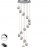 Lampara Led Rocio Cromo 14L dimable 785635B