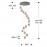 Lampara Led Rocio Cromo 14L dimable 785635B