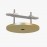 Mantra BASE Empotrada para Colgantes Tek Parts Oro 7858