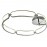 Plafon Led Colette Ø80 Cromo 786577