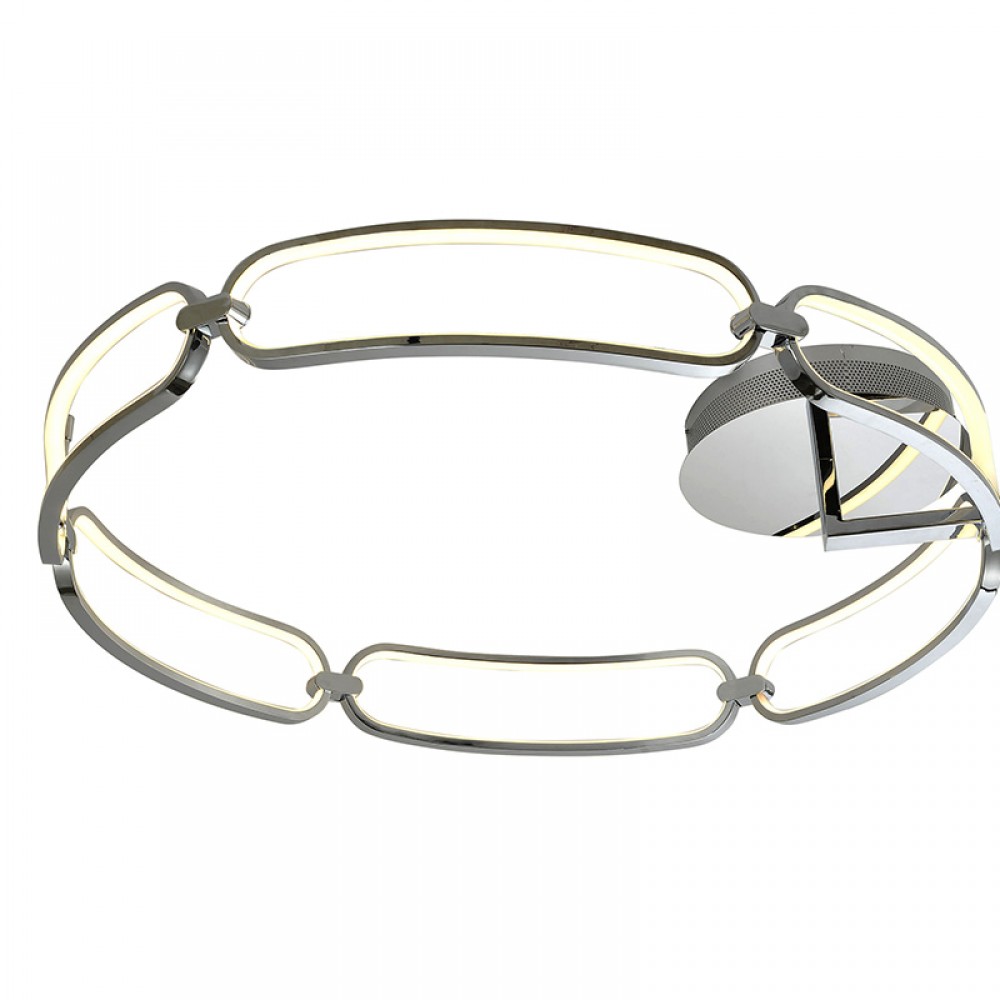 Schuller, Plafon Led Colette Ø80 Cromo Dim 786577D