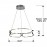 Lampara Led Colette Ø47 Cromo 786645