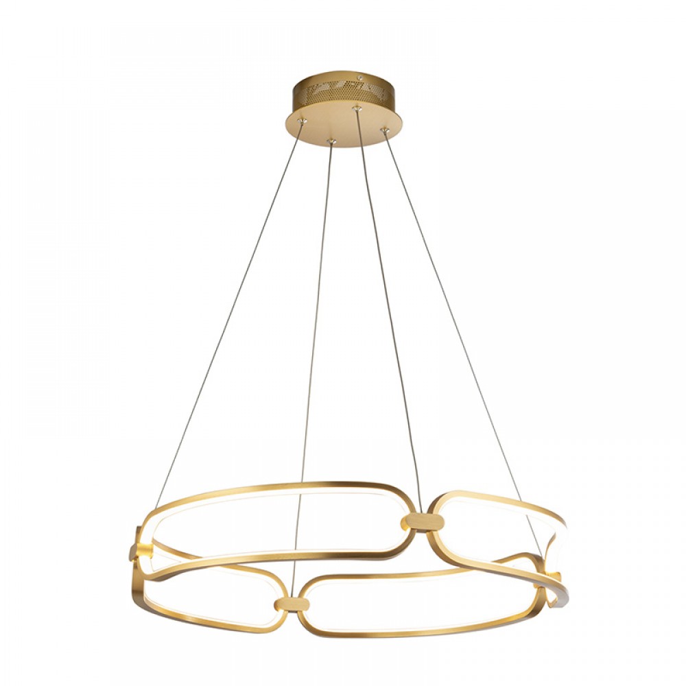 Schuller, Lampara Led Colette 60Ø Oro Rosa Dim 786716D