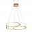 Lampara Led Colette 60Ø Oro Rosa Dim 786716D