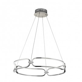 Lampara Led Colette 60Ø Cromo 786831