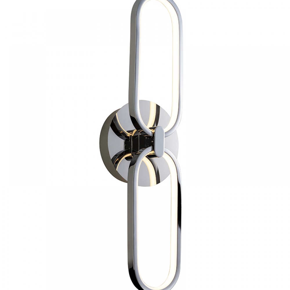Schuller, Aplique 2L Led Colette Cromo 787024