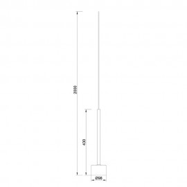 Mantra, Mantra Colgante 1 Luz Tonic Transparente 7870