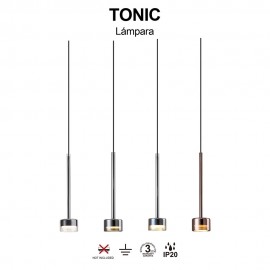 Mantra, Mantra Colgante 1 Luz Tonic Cobre 7873