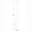 Mantra Colgante 1 Luz Tonic Transparente 7874