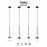 Mantra Colgante 1 Luz Tonic Bronce 7876