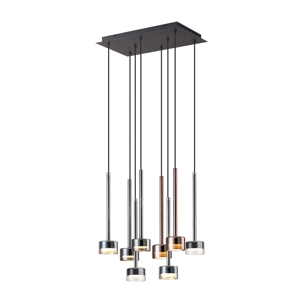 Mantra, Mantra Colgante 8 Luces Tonic Multicolor 7880