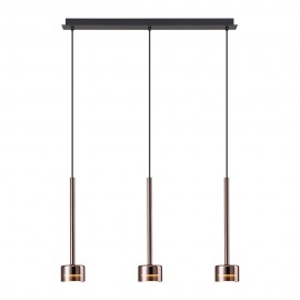 Mantra Colgante 3 Luces Tonic Cobre 7885