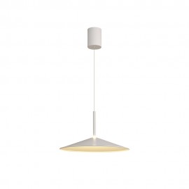 Mantra Colgante 1 Luz Calice Blanco 7890