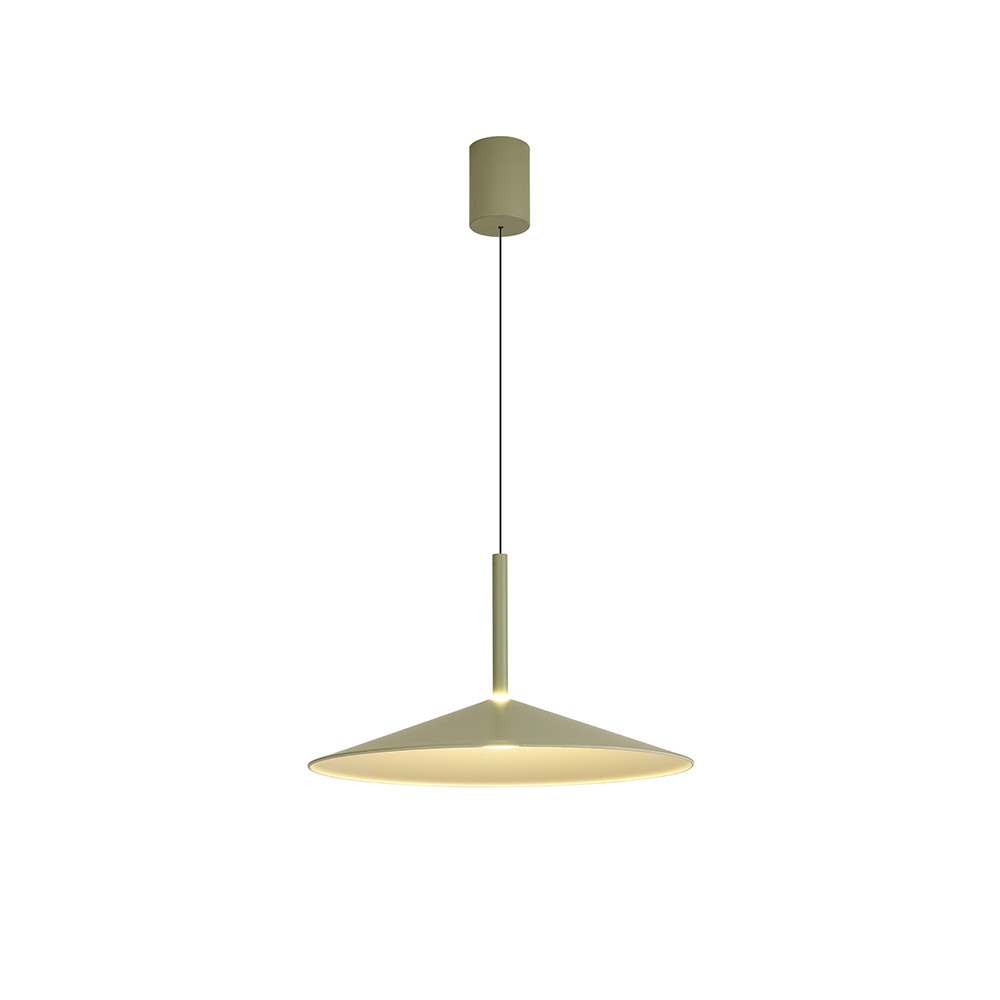 Mantra, Mantra Colgante 1 Luz Calice Verde 7898