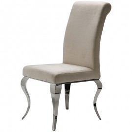 Silla Barroque Acero Beige 792549