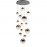 Lampara Sphere 14 Luces Cromo 793258GD