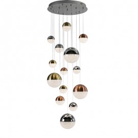 Lampara Sphere 14 Luces Cromo 793258GD