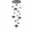 Lampara 14L Led Sphere Cromo Ø60 Dim 793269B