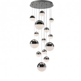 Lampara 14L Led Sphere Cromo Ø60 Dim 793269B
