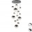 Lampara Sphere 14 Luces Cromo 793269GD