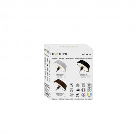 Mantra, Mantra Tapa de Botella LED 2w 3000k Recargable Relax Corten 7932