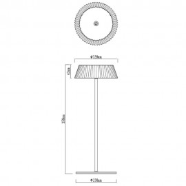 Mantra, Mantra Sobremesa LED 2w 3000k Recargable Relax Negro 7934