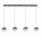 Lampara Led Sphere Cromo Tulipas 4 Esferica 19W 793635