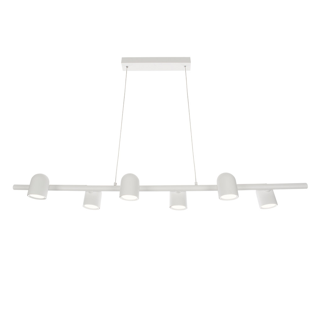 Mantra, Mantra Lampara Lineal Gu10 6 Luces iOS Blanco 7936