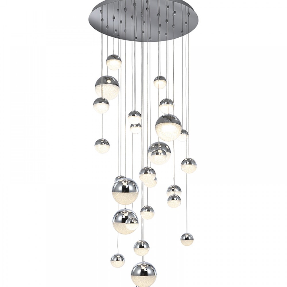 Schuller, Gran Lamp Sphere Ø80 27L Cromo Cct 793971GK
