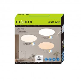 Mantra, Mantra Plafon LED 24w 5000k Slim Blanco 7973