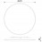 Mantra Plafon LED 24w 3000k Slim Blanco 7975