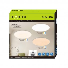 Mantra, Mantra Plafon LED 50w 3000k Slim Blanco 7978