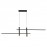 Mantra Lampara LED 50w 3000k Esparta Negro-oro 7983