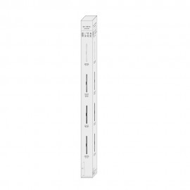 Mantra, Mantra Aplique Exterior LED Ip54 Lotus Negro 7992