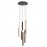 Mantra Lampara LED 48w 3000k Cala Blanco-negro-oro-corten 8082
