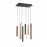 Mantra Lampara LED 48w 3000k Cala Blanco-negro-oro-corten 8083