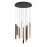 Mantra Lampara LED 84w 3000k Cala Blanco-negro-oro-corten 8084