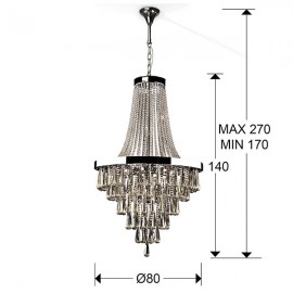 Schuller, Lampara Palace 22L Dimable 810637D