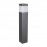 Mantra Baliza Exterior E27 Ip65 Chicago Gris Oscuro 8109
