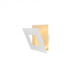 Mantra Aplique LED 12w 3000k Dalia Blanco-oro 8111
