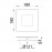 Mantra Aplique LED 18w 3000k Dalia Blanco 8114