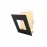 Mantra Aplique LED 24w 3000k Dalia Negro-oro 8120