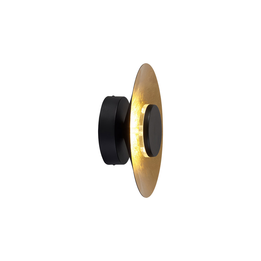 Mantra, Mantra Aplique LED 8w 3000k Orion Negro-oro 8124